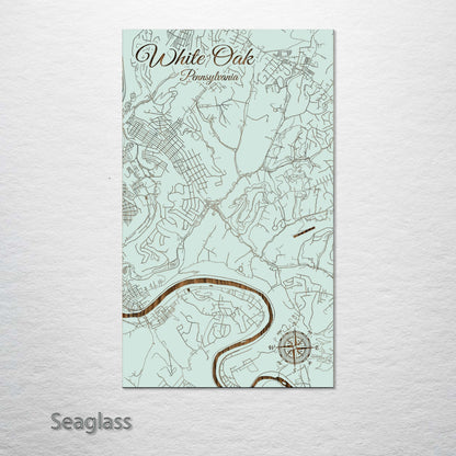 White Oak, Pennsylvania Street Map