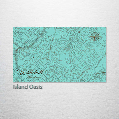 Whitehall, Pennsylvania Street Map