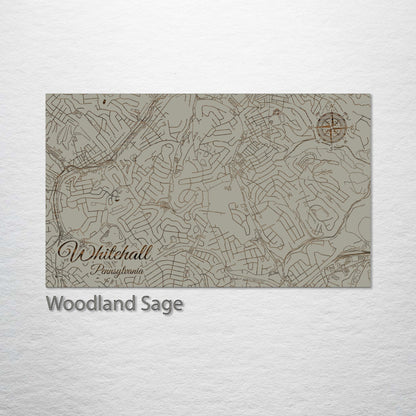 Whitehall, Pennsylvania Street Map