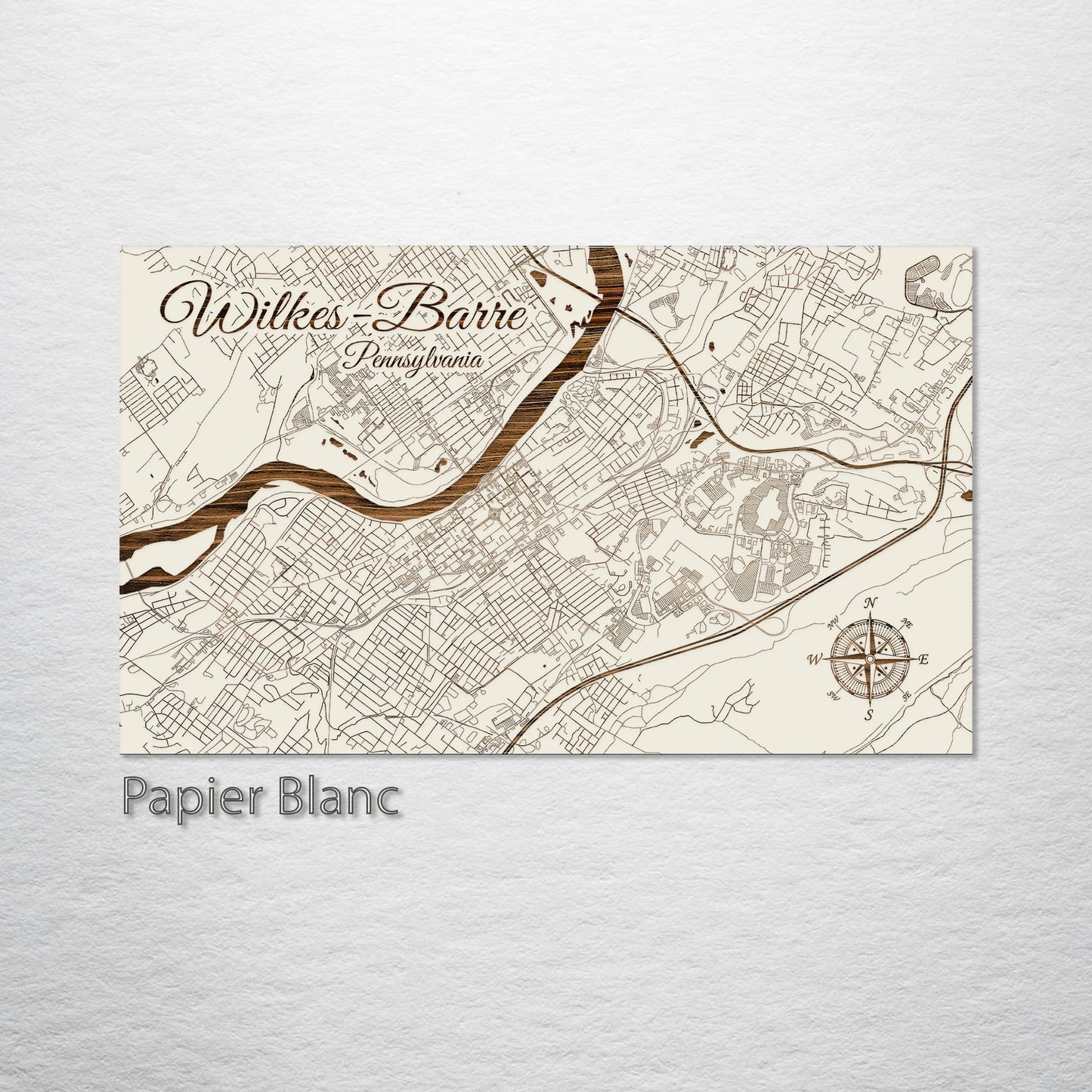 Wilkes-Barre, Pennsylvania Street Map