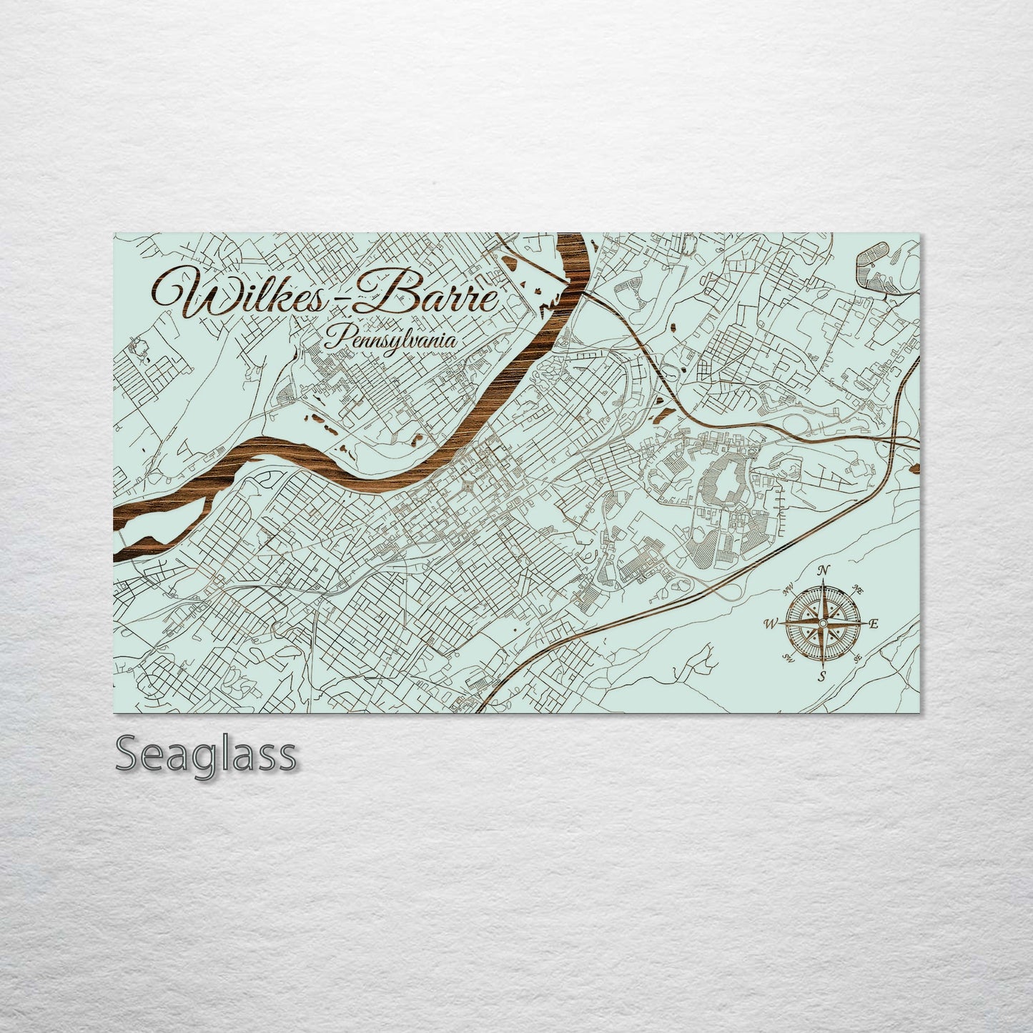 Wilkes-Barre, Pennsylvania Street Map