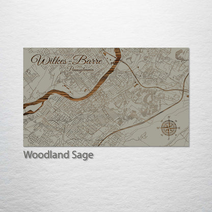 Wilkes-Barre, Pennsylvania Street Map