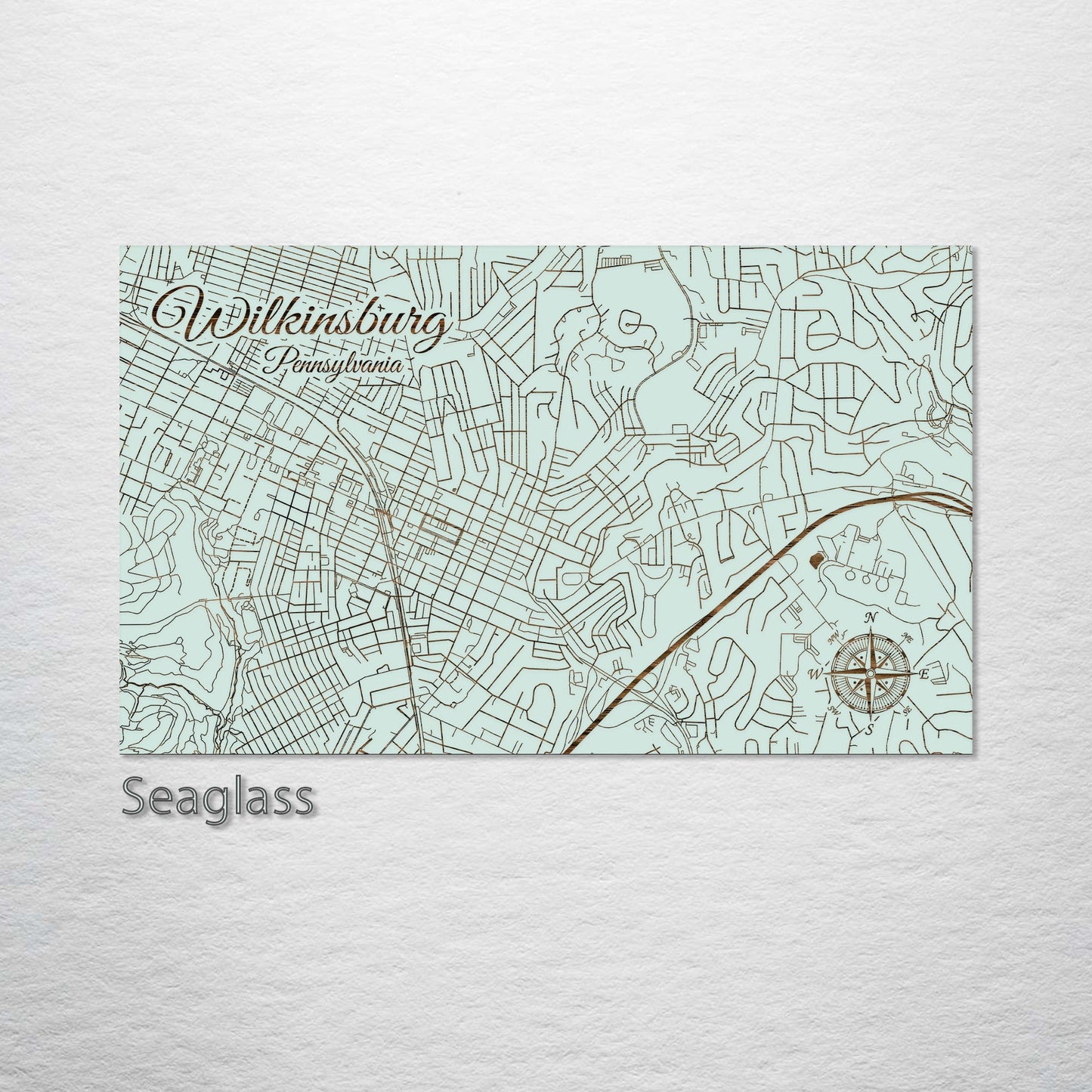 Wilkinsburg, Pennsylvania Street Map