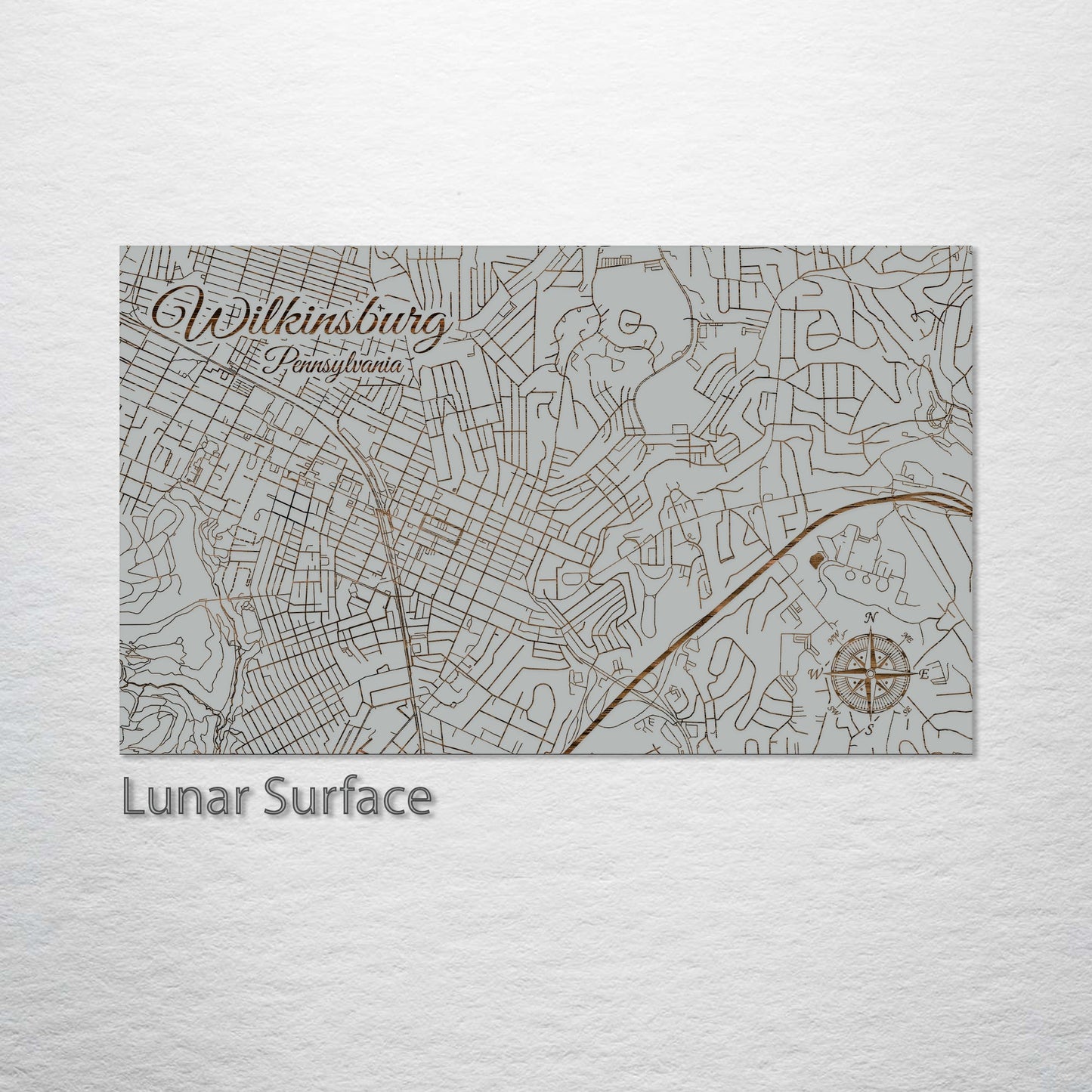 Wilkinsburg, Pennsylvania Street Map