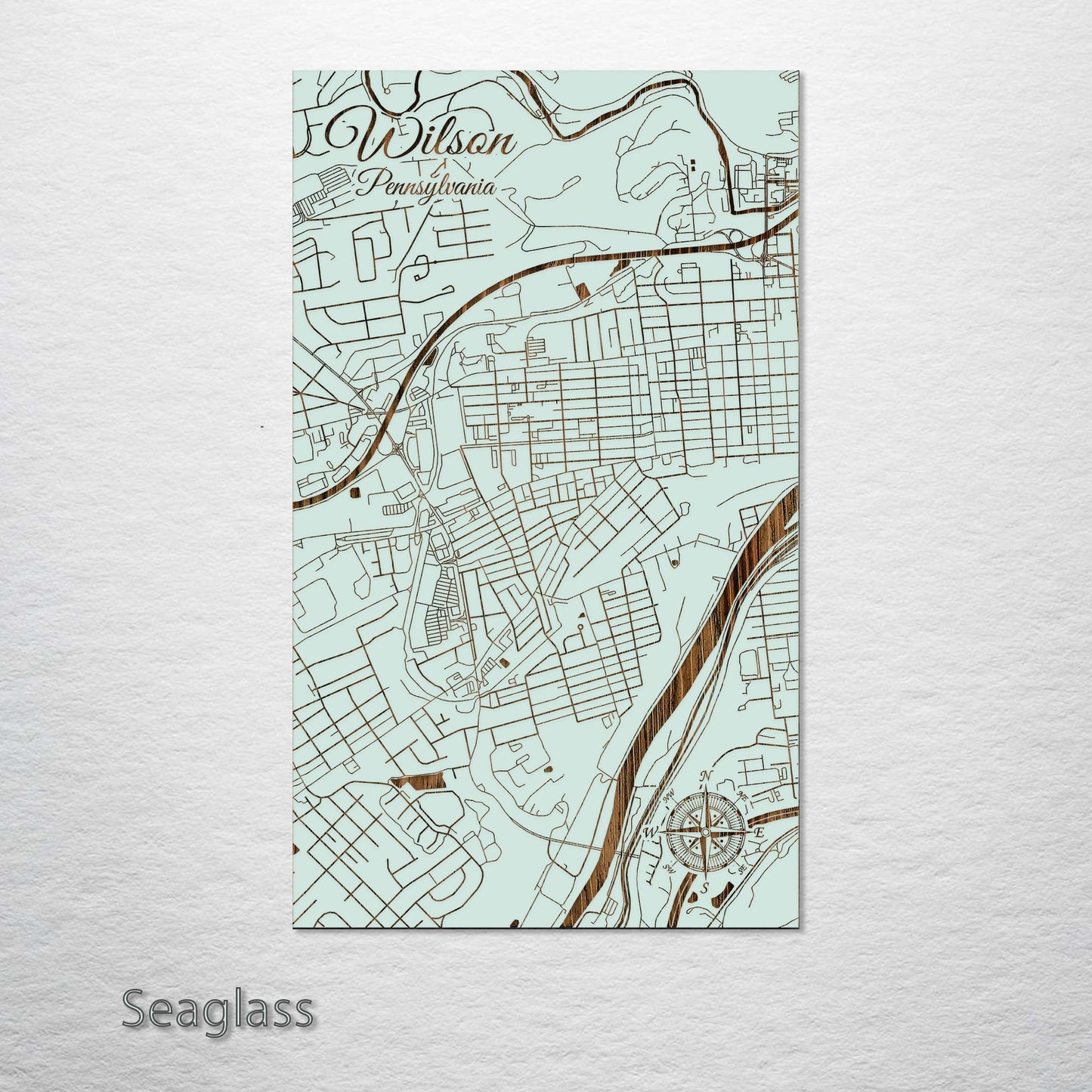 Wilson, Pennsylvania Street Map