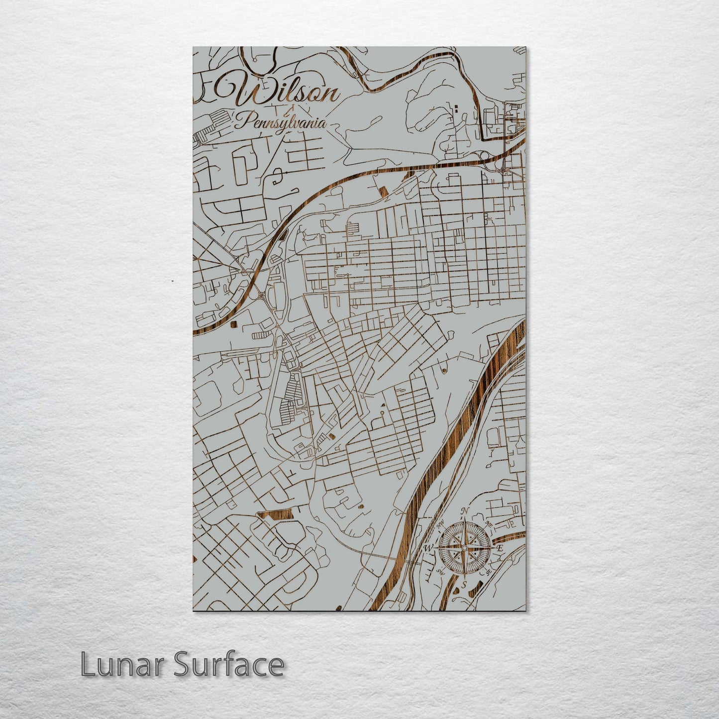 Wilson, Pennsylvania Street Map