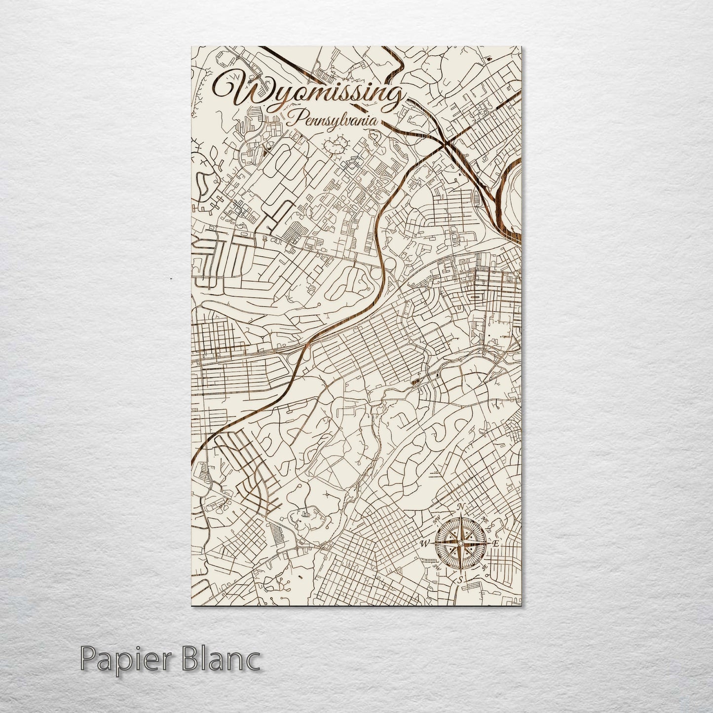 Wyomissing, Pennsylvania Street Map