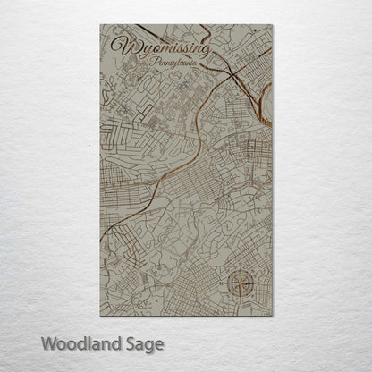 Wyomissing, Pennsylvania Street Map