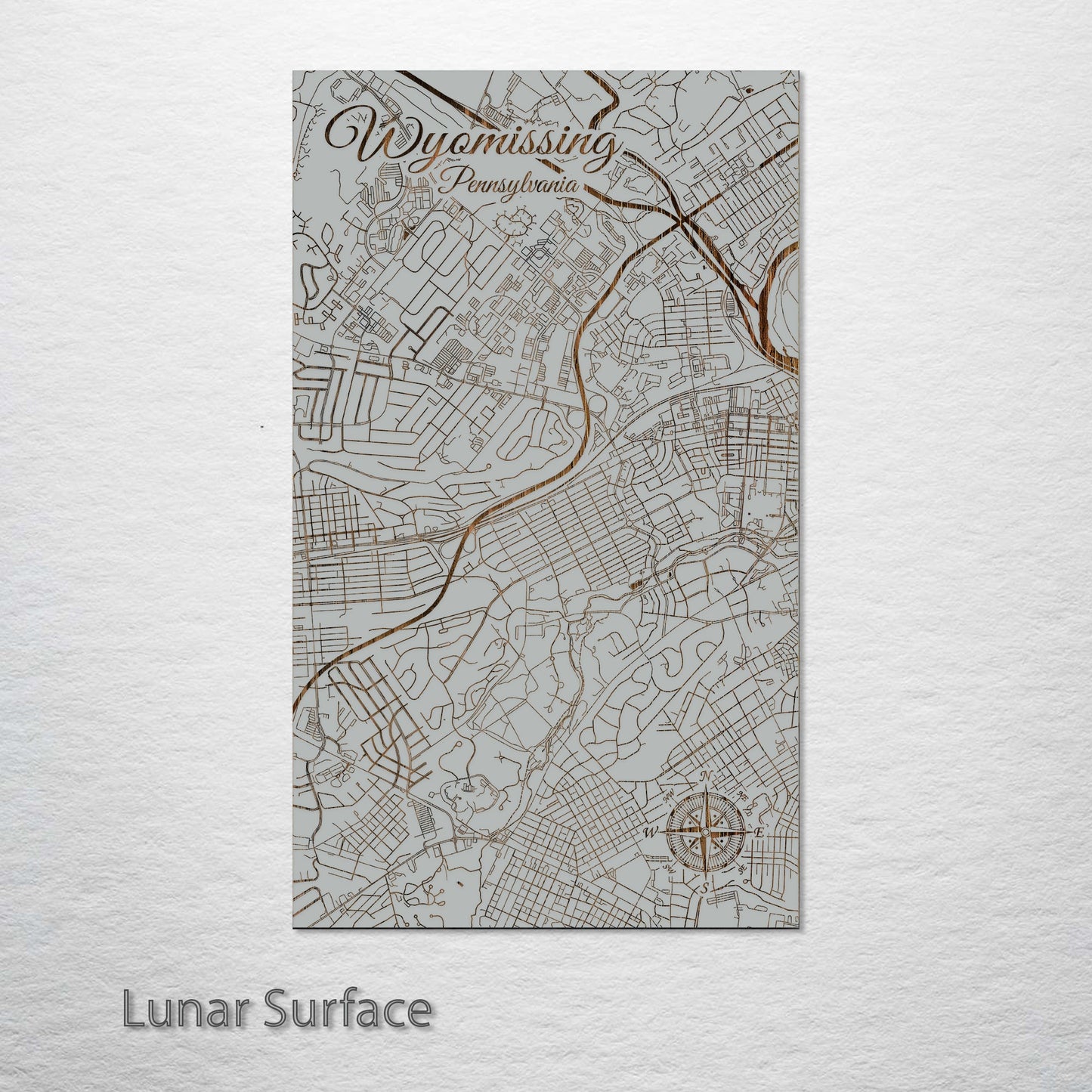 Wyomissing, Pennsylvania Street Map