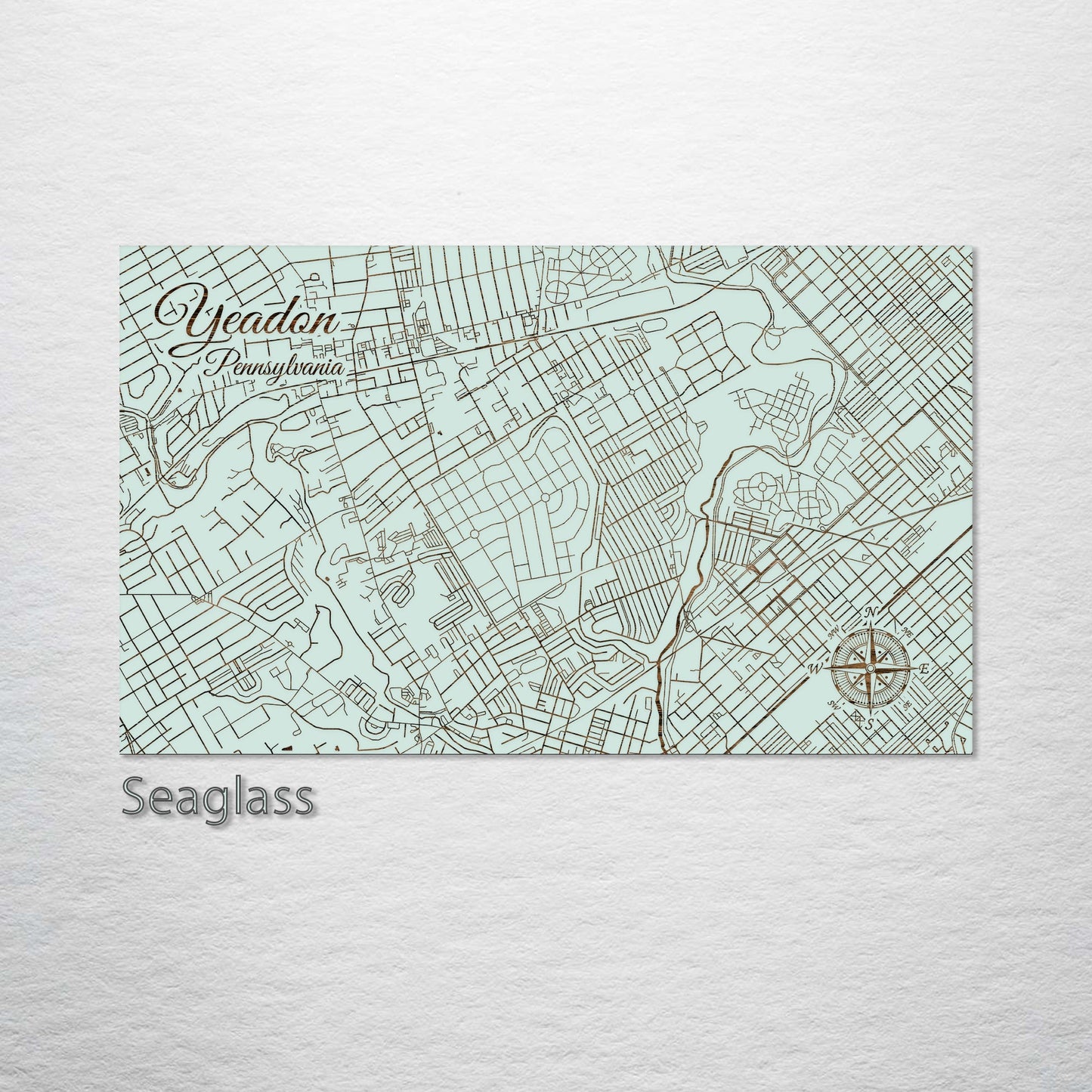 Yeadon, Pennsylvania Street Map