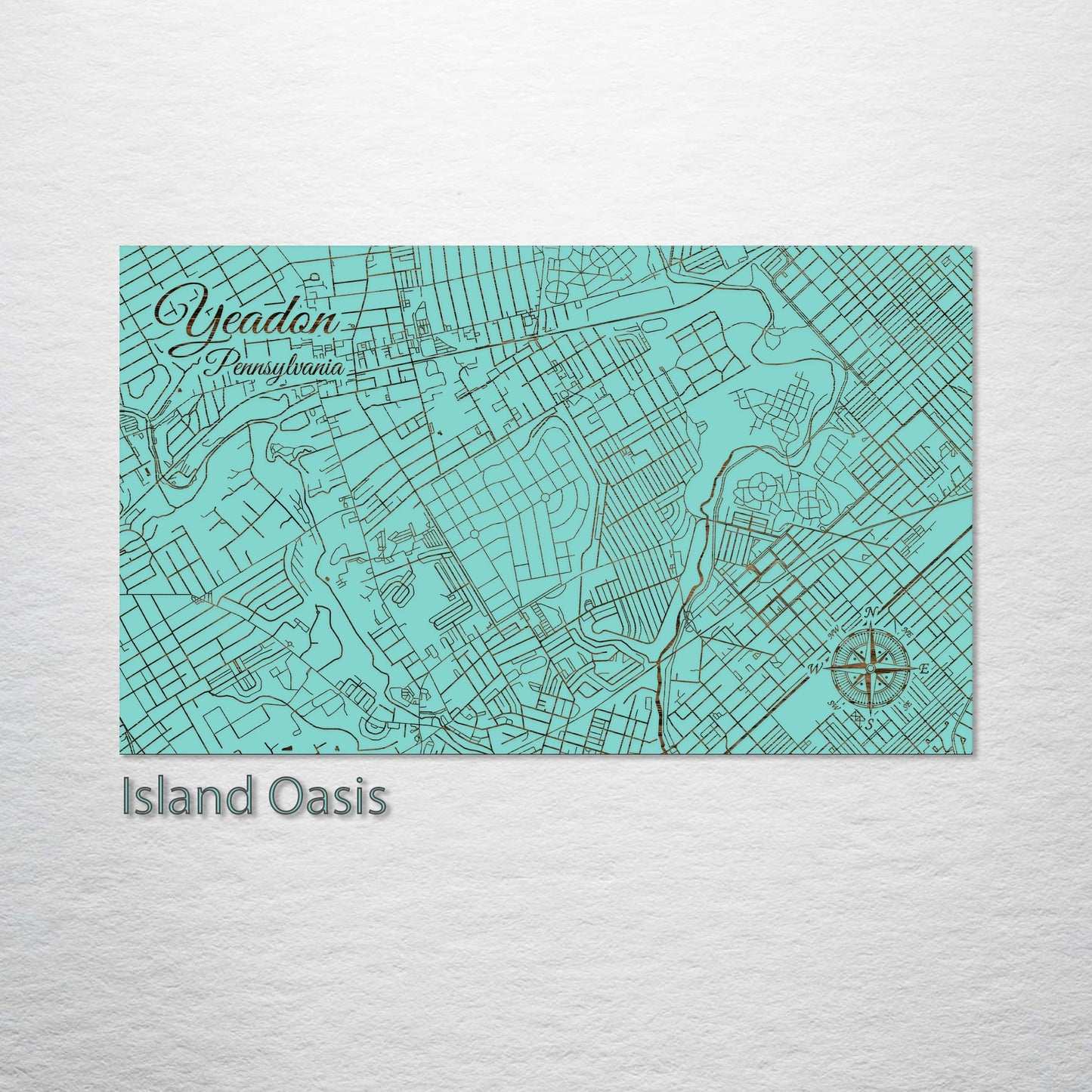 Yeadon, Pennsylvania Street Map