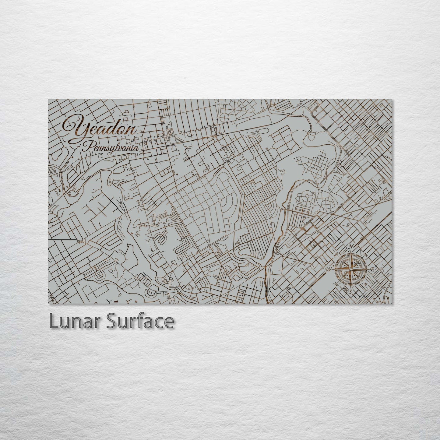 Yeadon, Pennsylvania Street Map