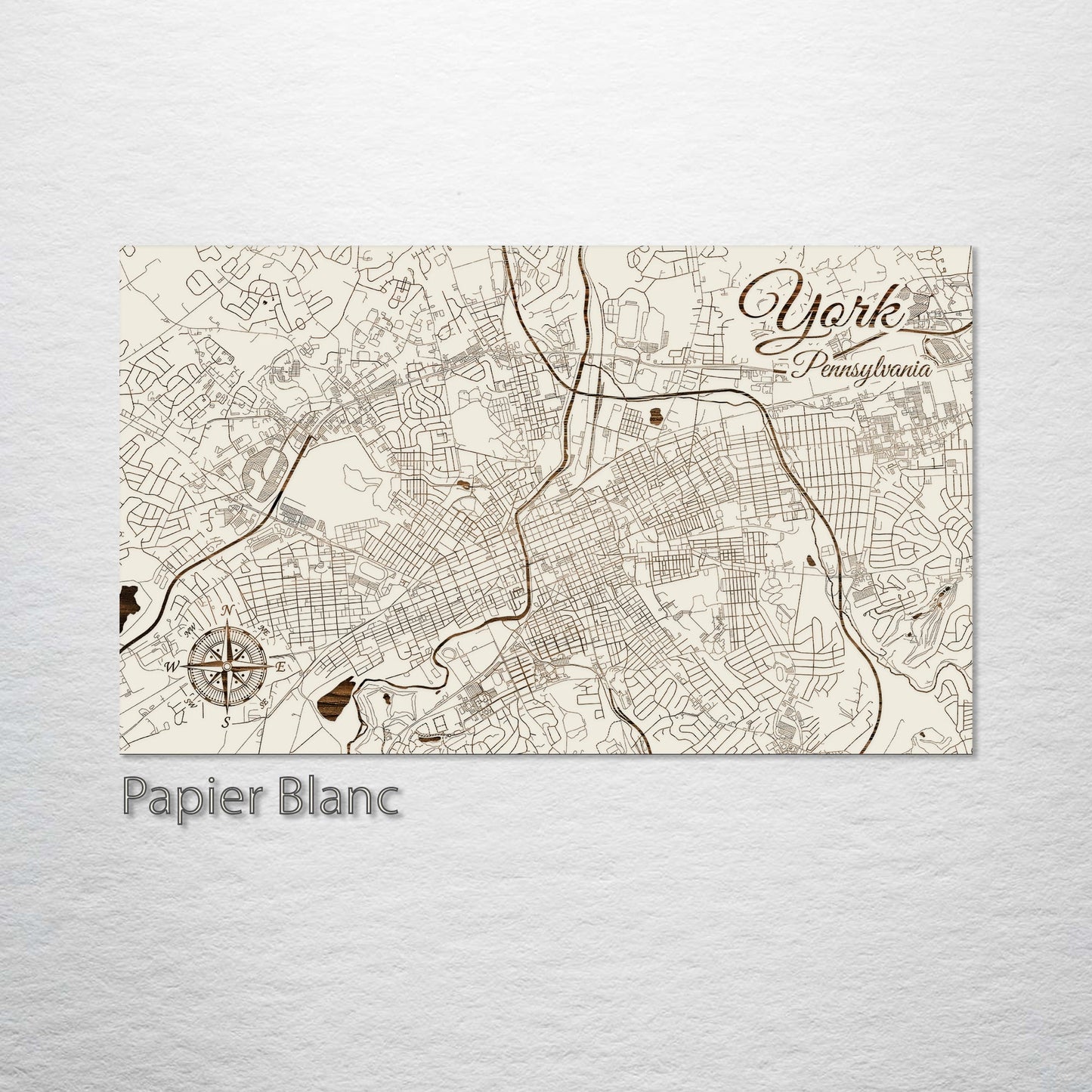 York, Pennsylvania Street Map