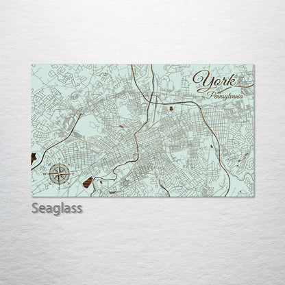 York, Pennsylvania Street Map