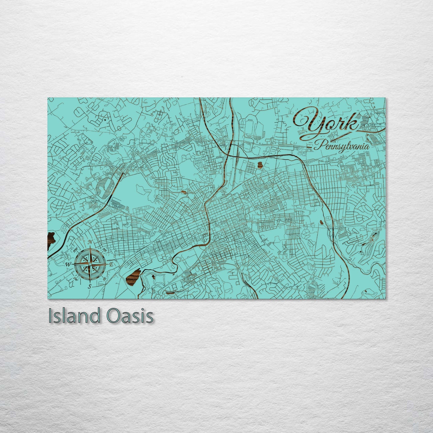 York, Pennsylvania Street Map