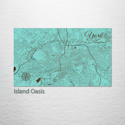 York, Pennsylvania Street Map