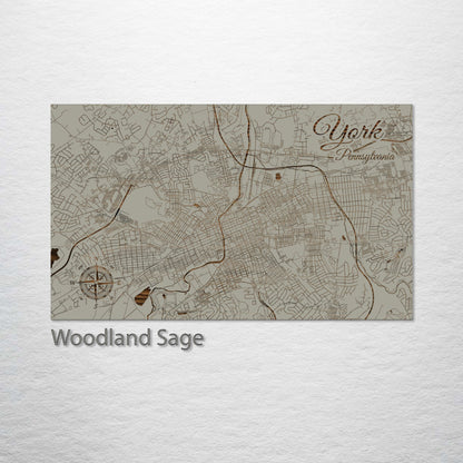 York, Pennsylvania Street Map