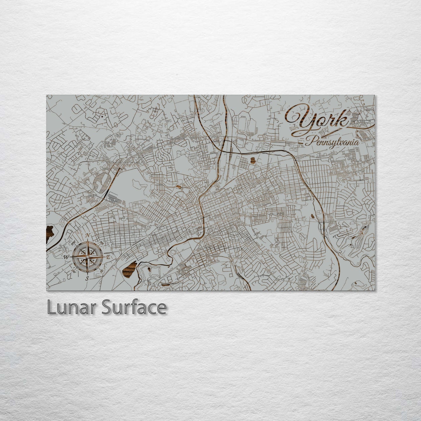 York, Pennsylvania Street Map