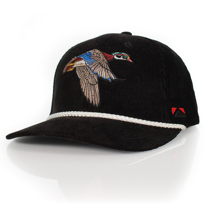 Corduroy Wood Duck 6-Panel Performance Cap