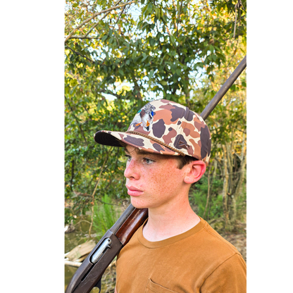 Landing Mallard 6-Panel Performance Rope Cap