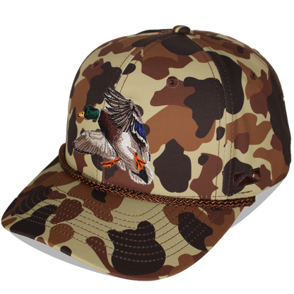 Landing Mallard 6-Panel Performance Rope Cap