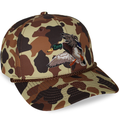 Landing Mallard 6-Panel Performance Rope Cap