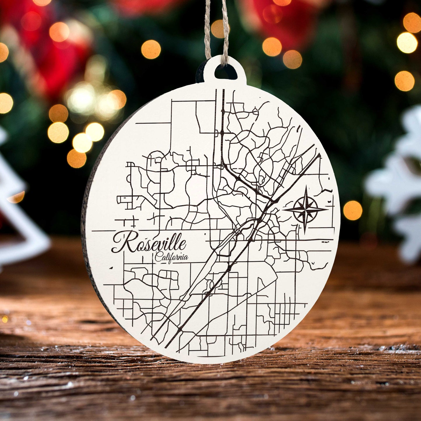 Roseville, California Ornament