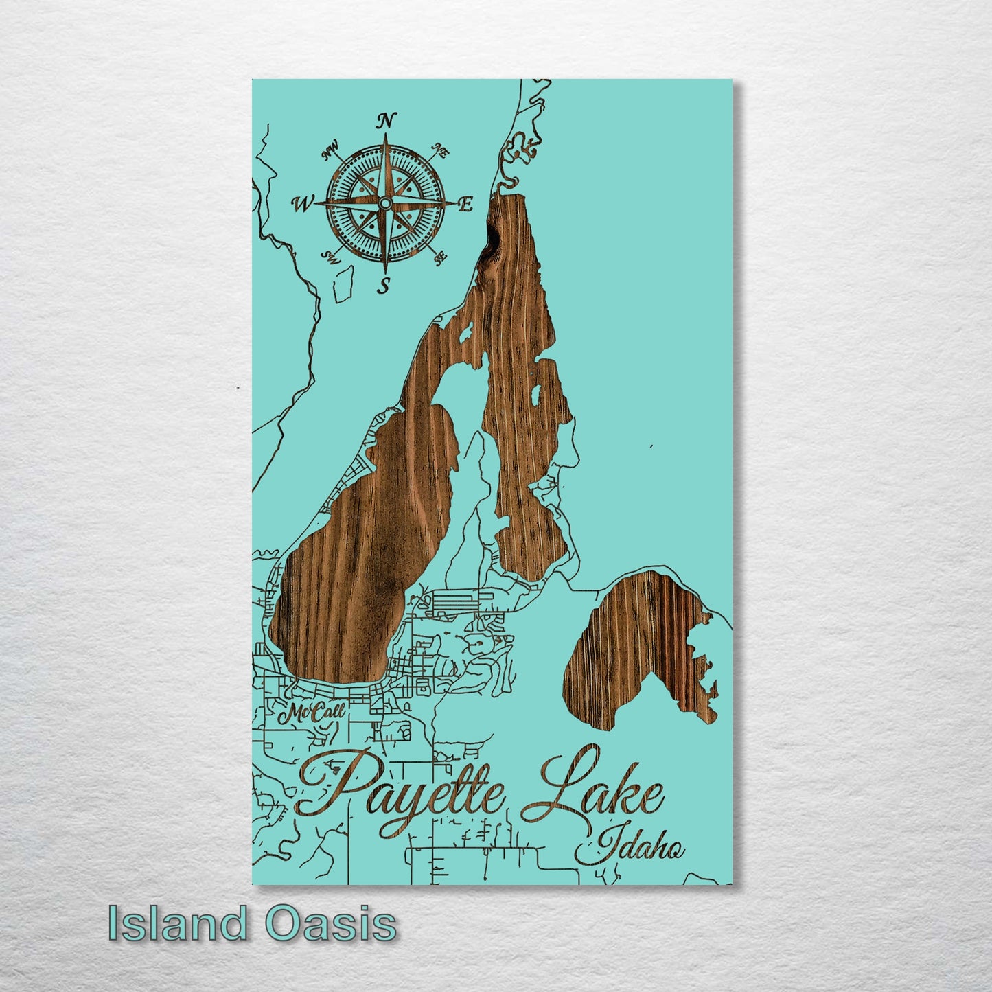 Payette Lake, Idaho Street Map