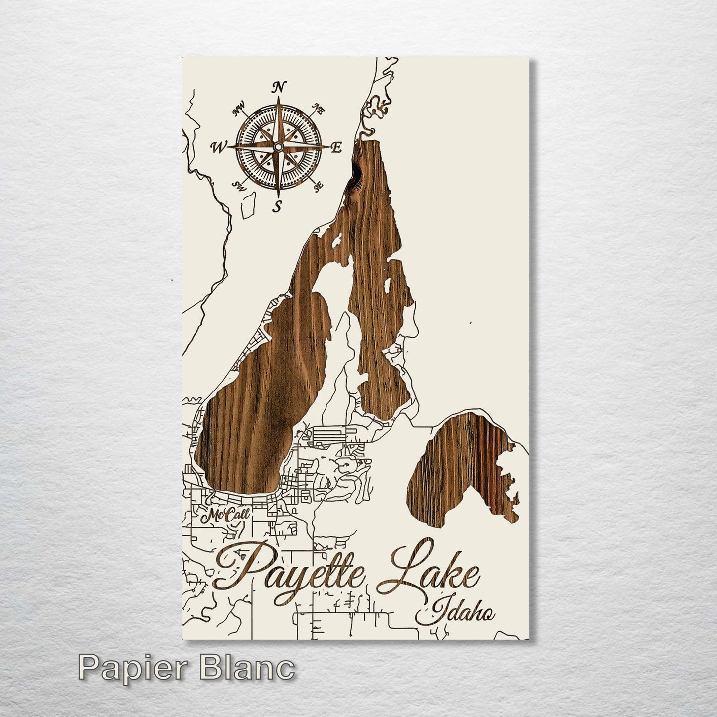 Payette Lake, Idaho Street Map