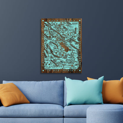 Palm Springs Hysterical Map