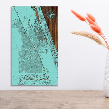 Palm Coast, Florida Street Map