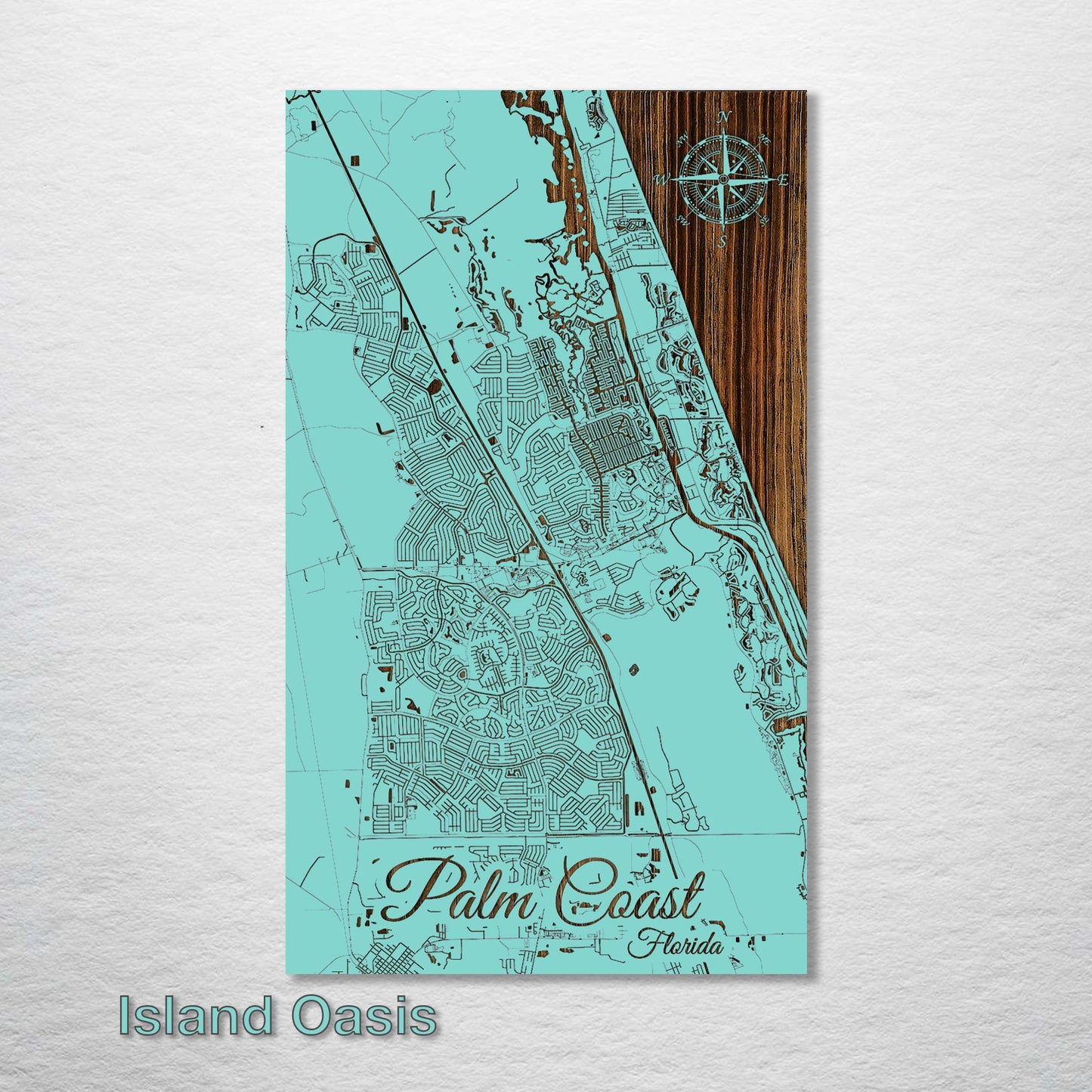 Palm Coast, Florida Street Map