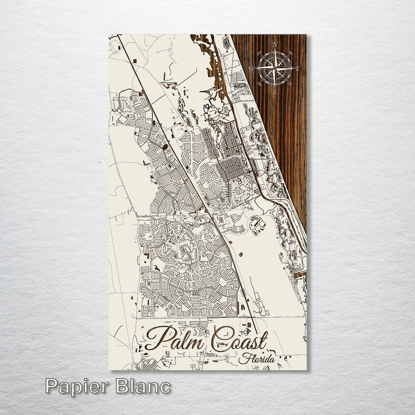 Palm Coast, Florida Street Map