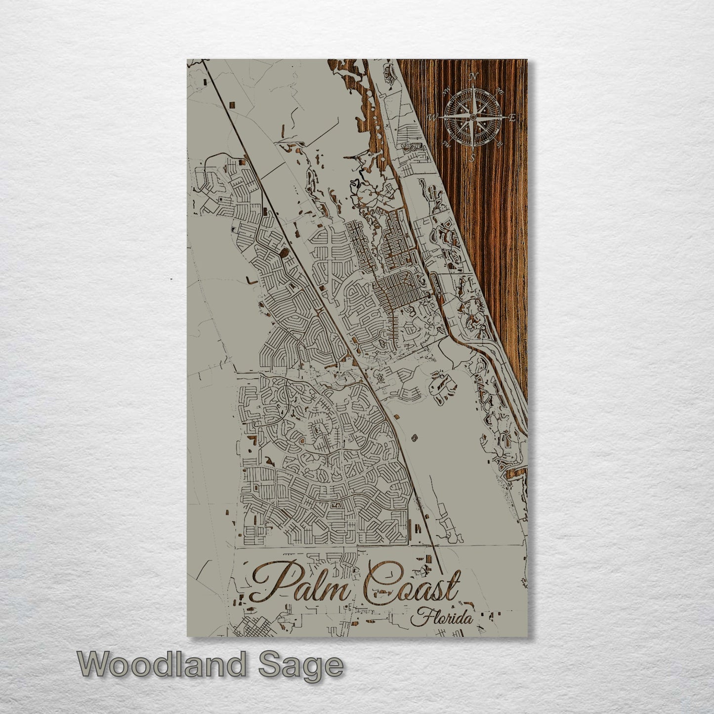 Palm Coast, Florida Street Map