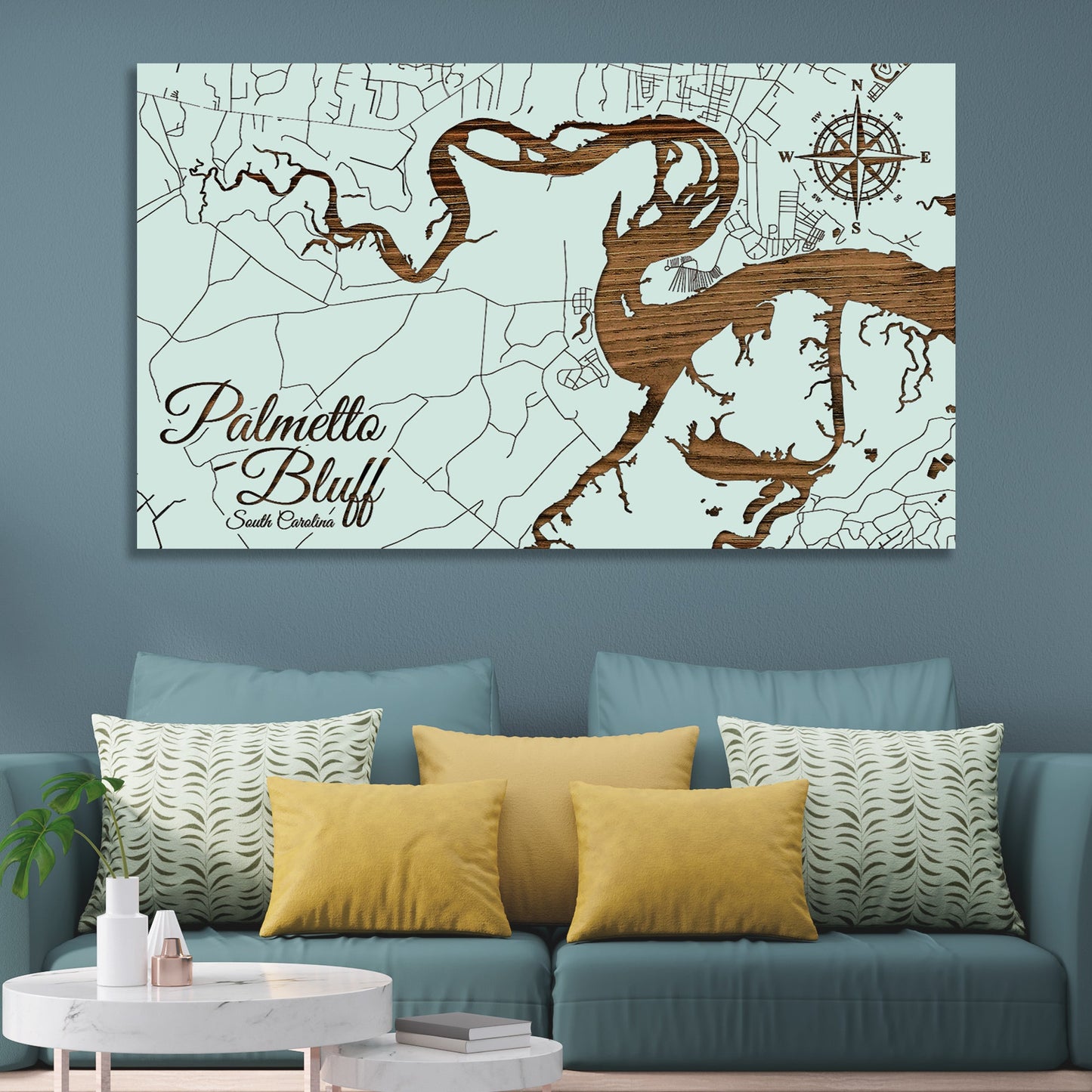 Palmetto Bluff of Bluffton, South Carolina Street Map