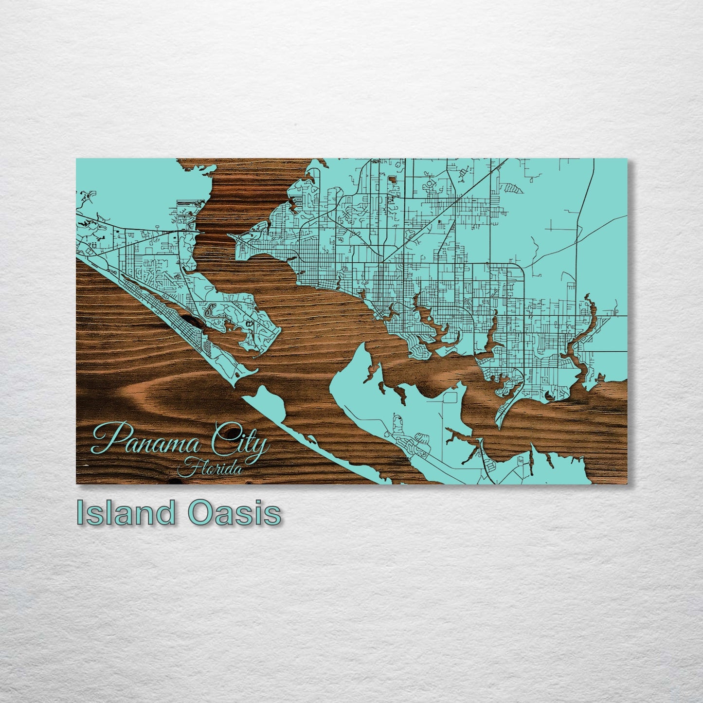 Panama City, Florida Street Map