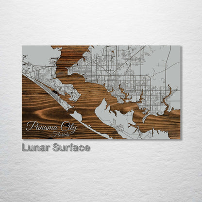 Panama City, Florida Street Map