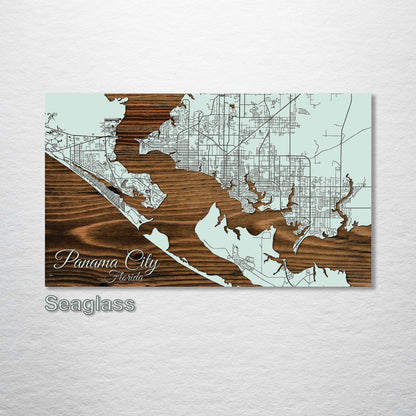 Panama City, Florida Street Map