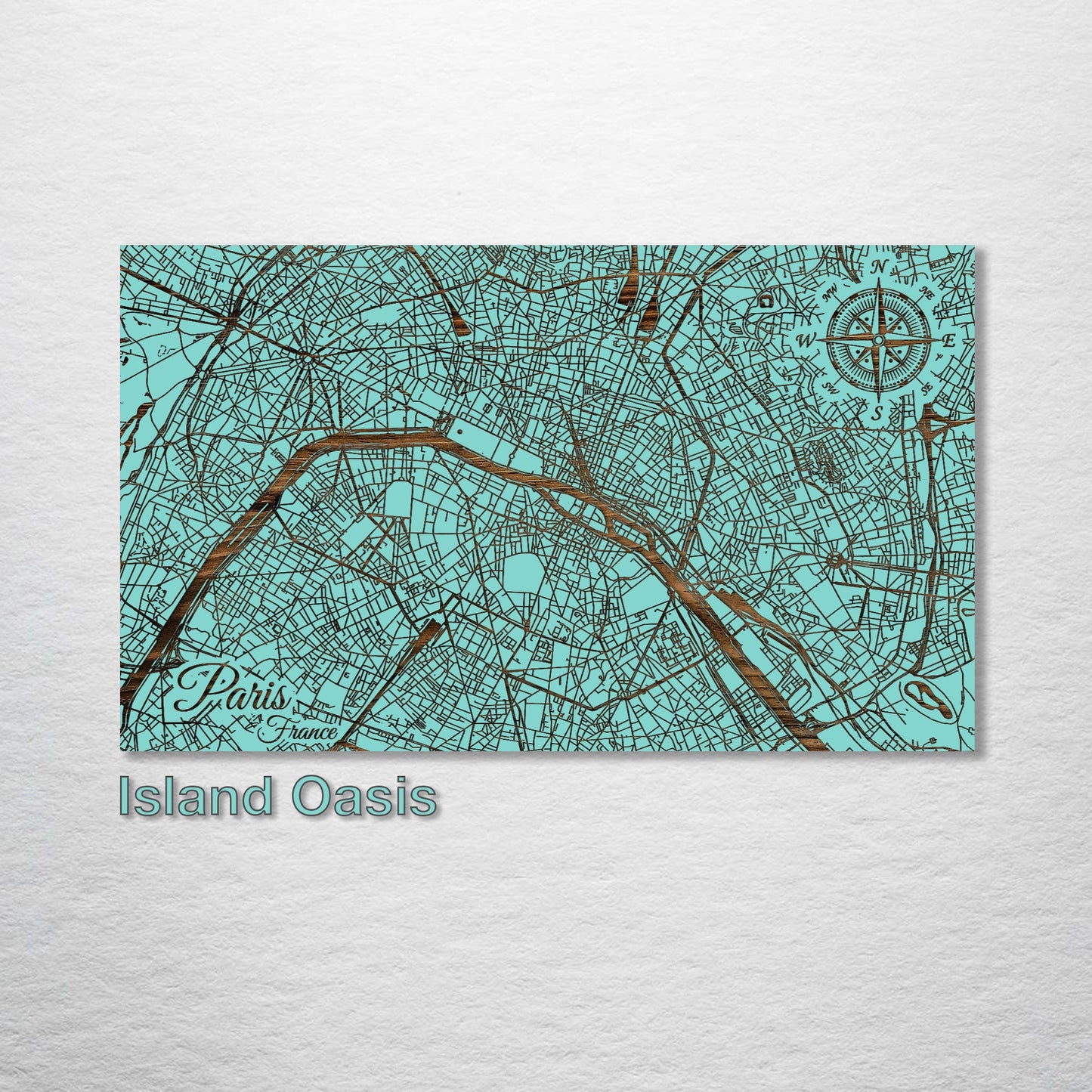 Paris, France Street Map