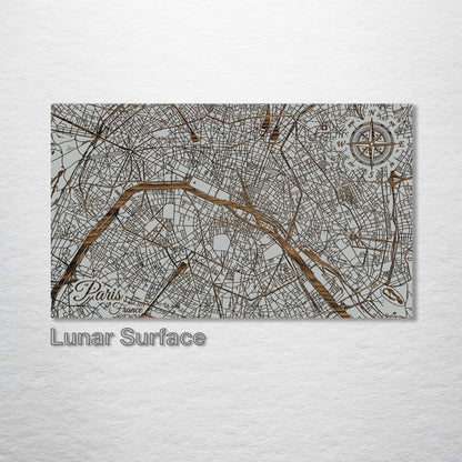 Paris, France Street Map