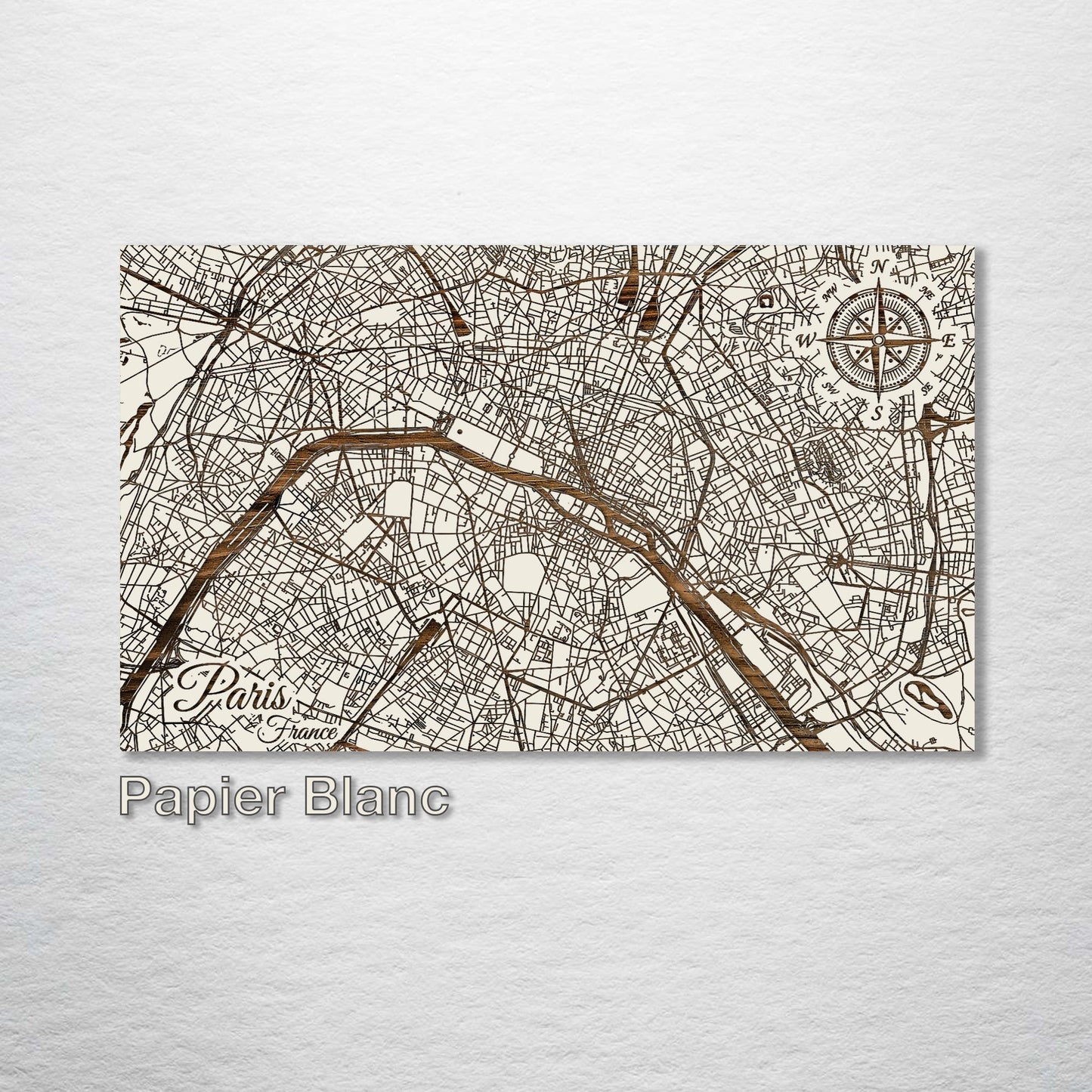 Paris, France Street Map