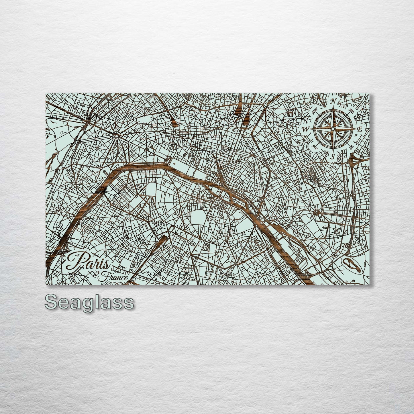 Paris, France Street Map