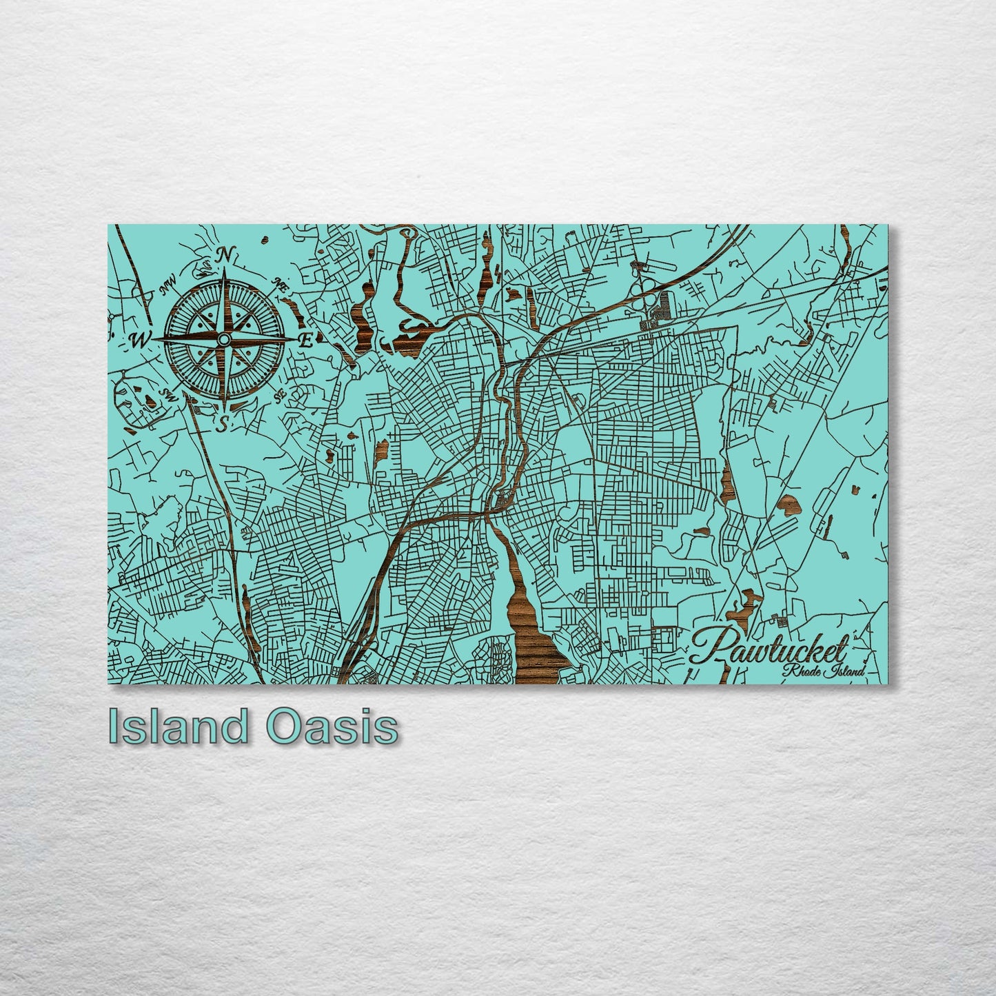 Pawtucket, Rhode Island Street Map