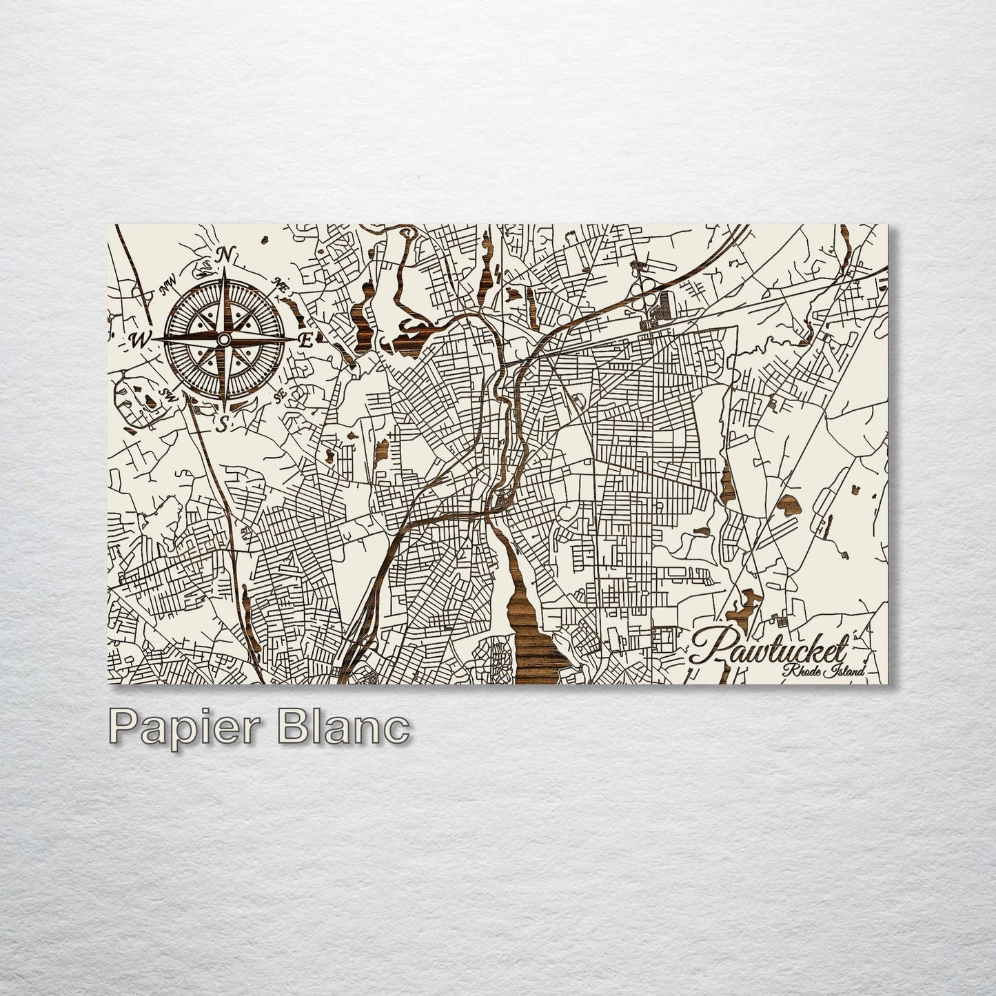 Pawtucket, Rhode Island Street Map