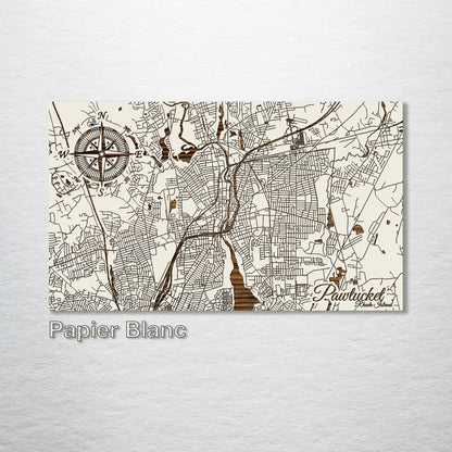 Pawtucket, Rhode Island Street Map