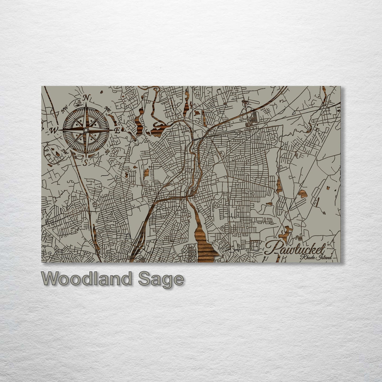 Pawtucket, Rhode Island Street Map