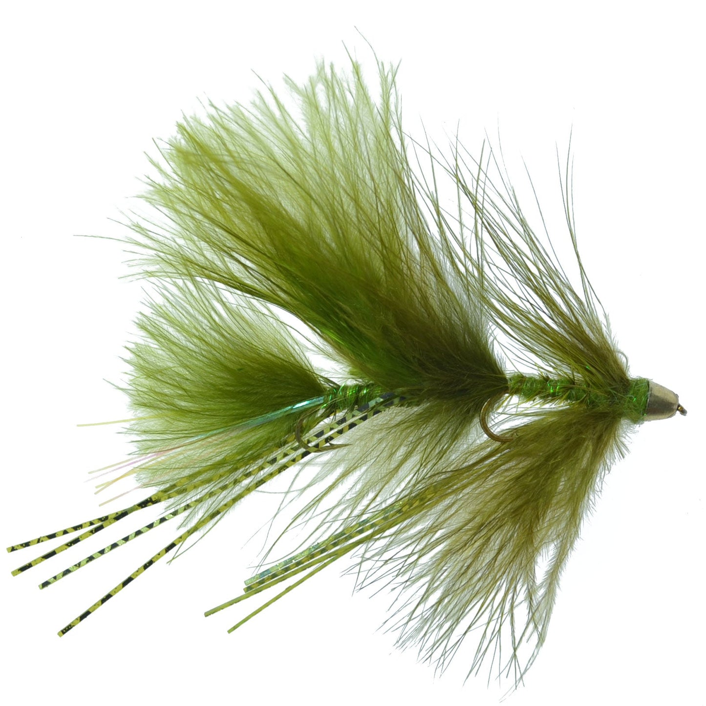 Circus Peanut Envy Streamer Collection - 4 Colors - Articulated Flies - Set of 8 - Hook Size 6