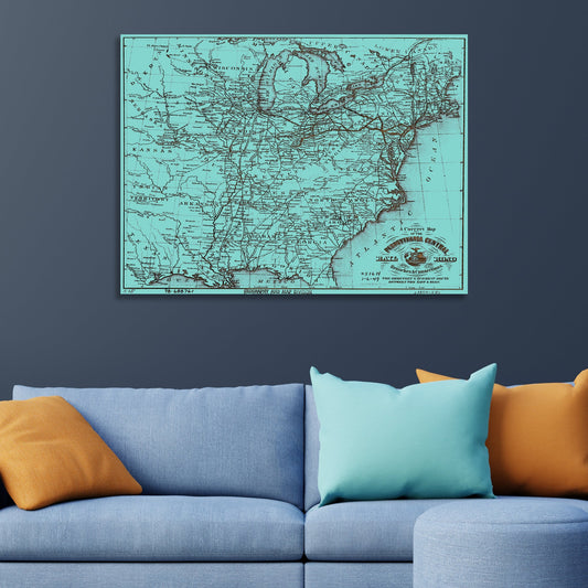 Pennsylvania Central Railroad 1854