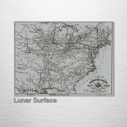 Pennsylvania Central Railroad 1854