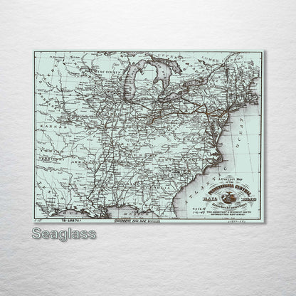 Pennsylvania Central Railroad 1854